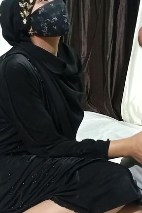 Most Sexiest Footjob by a Muslim Girl