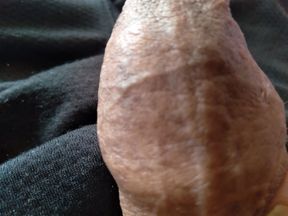 big dirty penis with his dirty foreskin