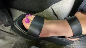 Anie is very rough with the old Chevette, accelerating it to extreme speeds. custom