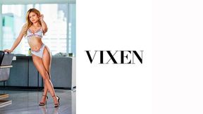 Horny as fuck chick Destiny Cruz rides on a pretty huge dick