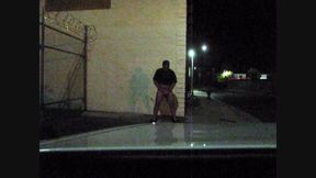 Nighttime Sidewalk Cum