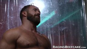 Intense rough pounding between hunks Bruce Jones and Heath Halo