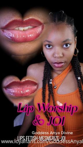 Mesmerizing Plump Lip Worship w/JOI