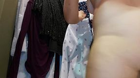 Hot MILF Strips For Clothed Haul, Showin' ASS&#x1F351; & SAGGY TITS!