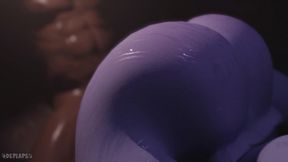 Widowmaker - Phat Ass Slut Desperate for a Rough Fuck [Black]