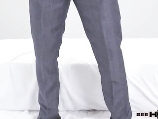 Brock Cooper Gets His Toes Drooled Over By Small Camila Cortez!