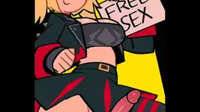 Milf Temptress Enchants Dark Warrior with Lusty Desire in Steamy Encounter