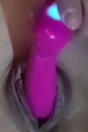 Tremendous of Mature Spanish Woman with Big Clitoris Masturbating