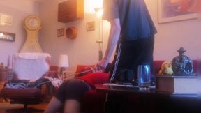 Amateurboy Is Caned on Feet and Ass
