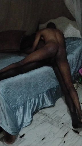 My Straight Kenyan Friend Fucked Me Raw to Recover the Dept I Owe Him