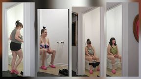 FOUND FOOTAGE JUNE AT HOME TOILET FETISH EXTRAVAGANZA VOL 2