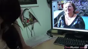 Fat Mature with big boobs with threesome response to ad