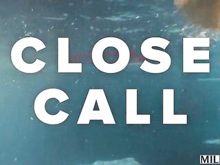 MILFY Naughty Blonde MILF Kate Dalia Has to Sneak Her Boy Toy Out Of The House When Hubby Comes Home Early