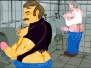 Cartoon Gaybear: Cruising En Aseos Publicos (capitulo2 parte3) "Joseph&Thomas"