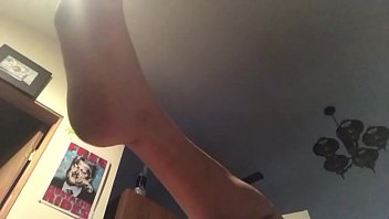 Self anal play with stroking and cum shot.