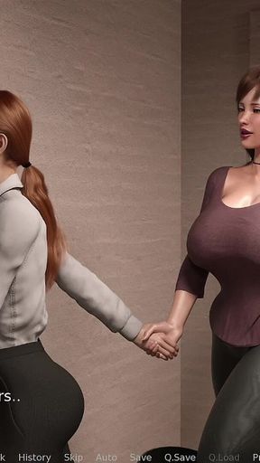 MILF Breeder 3 - Bimbo Gets Fucked by Futa Goddess While Cuckold Husband Watches