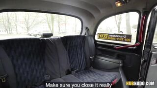 Victoria Virgin gets sensual on the back seat of that vehicle
