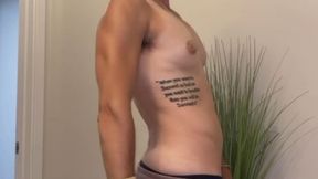 Hairy Nude Body Flexing MP4 Full Version