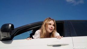 Mischievous tow truck driver gets mischievous surprise