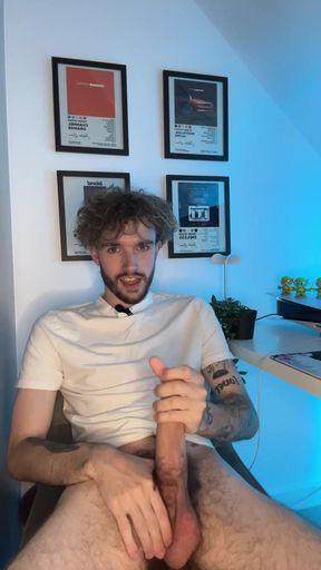 Super-Fucking-Hot British boy Masturbate Off Directives muddy converse