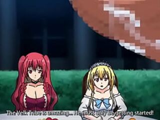 Manga - A elf fight for her virginity in the colosseum