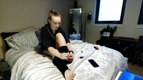 Painting my toenails