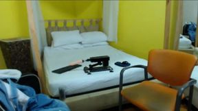 Martinn Strips Off His Overalls & Jock Strap & Shows Us a Sex Machine