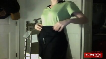 Our Lovers Nerdy Working Girl Striptease