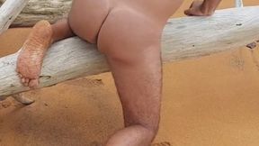 Ladysilva gay naked on The beach