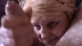 My short-haired blonde neighbour loves to bring me pleasure