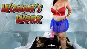 Busty Mature Woman With a Hairy Pussy Puts Her Toys to Work Until She Squirts