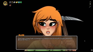 HornyCraft [Parody Hentai game PornPlay ] Ep.4 Alex is sucking Steve through a minecraft gloryhole