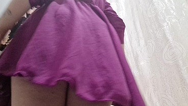Big fat fat ass shows you ass in shop 4K