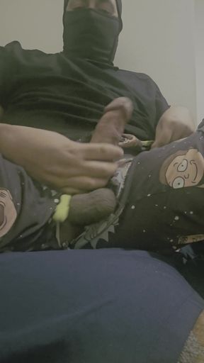 Big Latino Cock with Juicy Cumshot Slow Motion