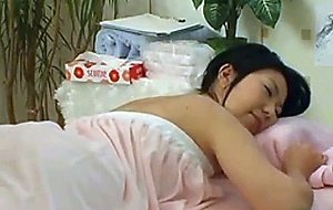 Tokyo girl seduced with massage