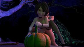 aunty cass anal sex halloween special