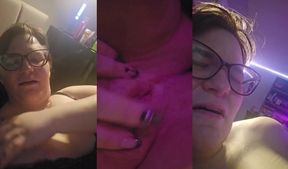 Sissy femboy gets his tight little hole stuffed full of bottles until he gushes
