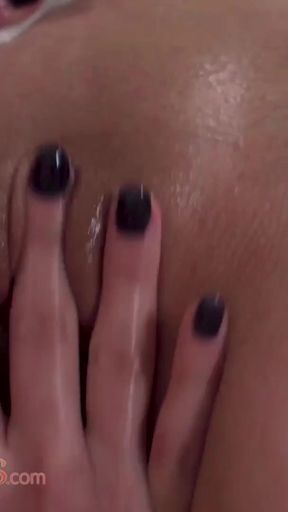 Something about facesitting makes this petite Latina cum hard - Massage Rooms   Clip 1