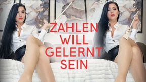 Zahlen will gelernt sein