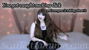 You got caught sucking dick - MP4 SD 480p