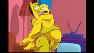 Marge enjoys Lenny to the fullest 💦🔥 (The Simpsons Hentai)