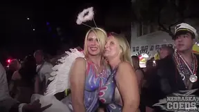 Following Hot Ass Chicks Around Naked in the Streets During the Last Hours of Fantasy Fest 2014 - NebraskaCoeds