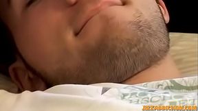 Jacob Wright playing with his dick solo and loving it