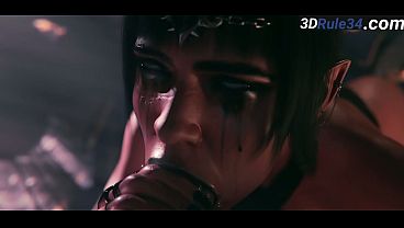 [ZmSfm] Shadowheart sloppy blowjob and handjob