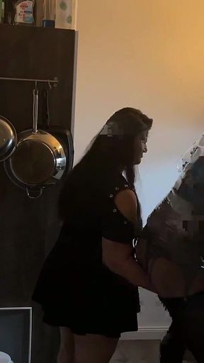 Kitchen Fisting Frenzy - Mature Sluts Stretched Wide Open