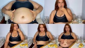 Cheesy Tequeños + Button Tension + Burps + Belly Stuffed to the Max