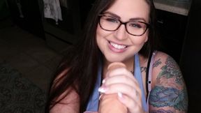 cum on step mommys face