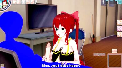HENTAI GAME - MAMADAS, PAJAS , FELACIONES TODO PARA COMPLACER A SU NOVIO