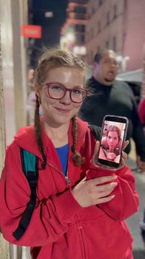 Teen girl with phone