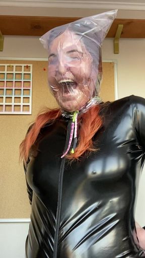 Colored Plastic Bags Breathplay in Latex - 2